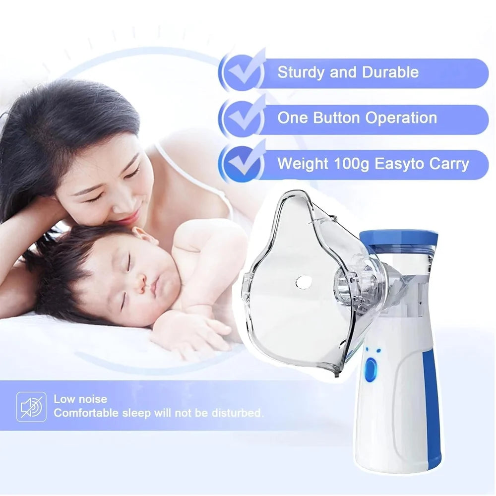 Portable Nebulizer Machine for Kids & Adults