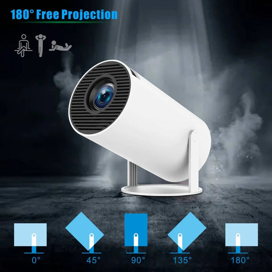 Smart Mini Portable Projector Wifi + Bluetooth