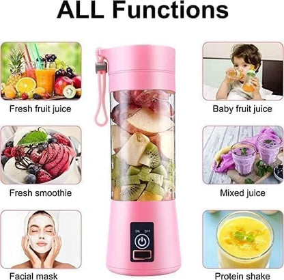 Portable Juicer Blender USB Rechargeable 400ml