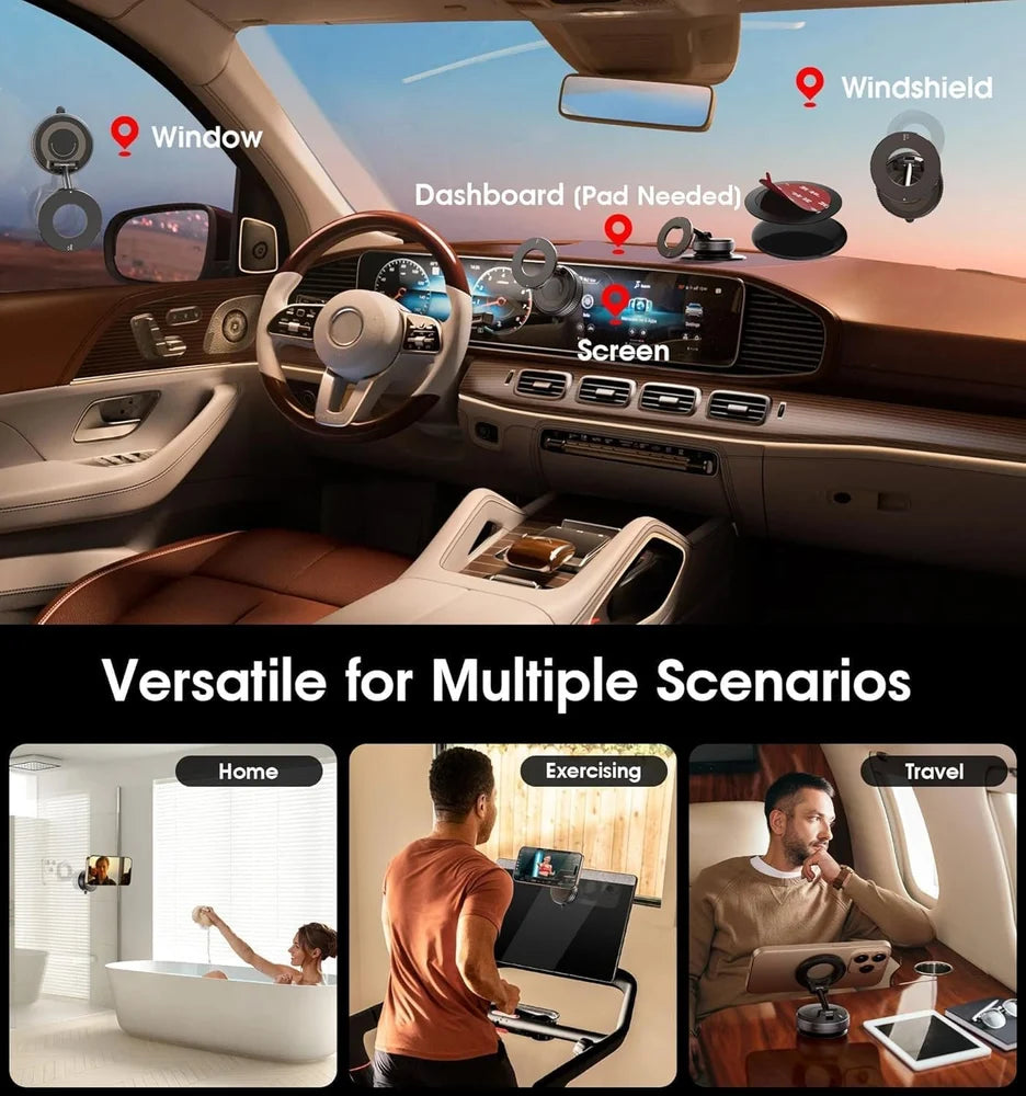 Magnetic Phone Holder 360 Vacuum