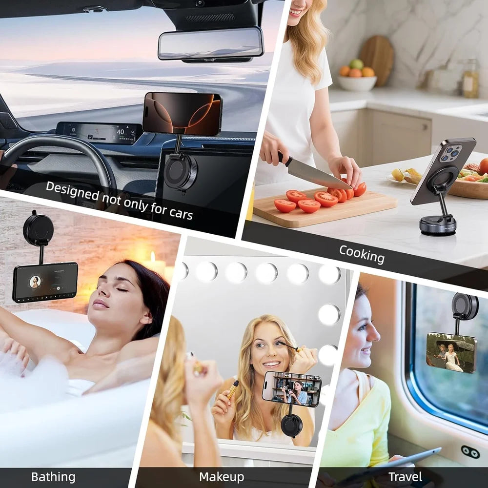 Magnetic Phone Holder 360 Vacuum