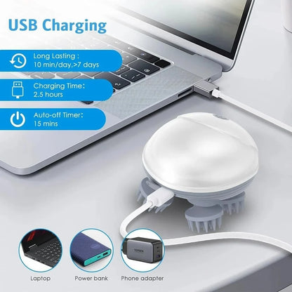 Electric Scalp Massager Rechargeable