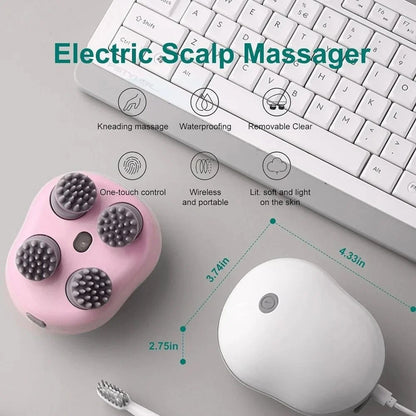 Electric Scalp Massager Rechargeable