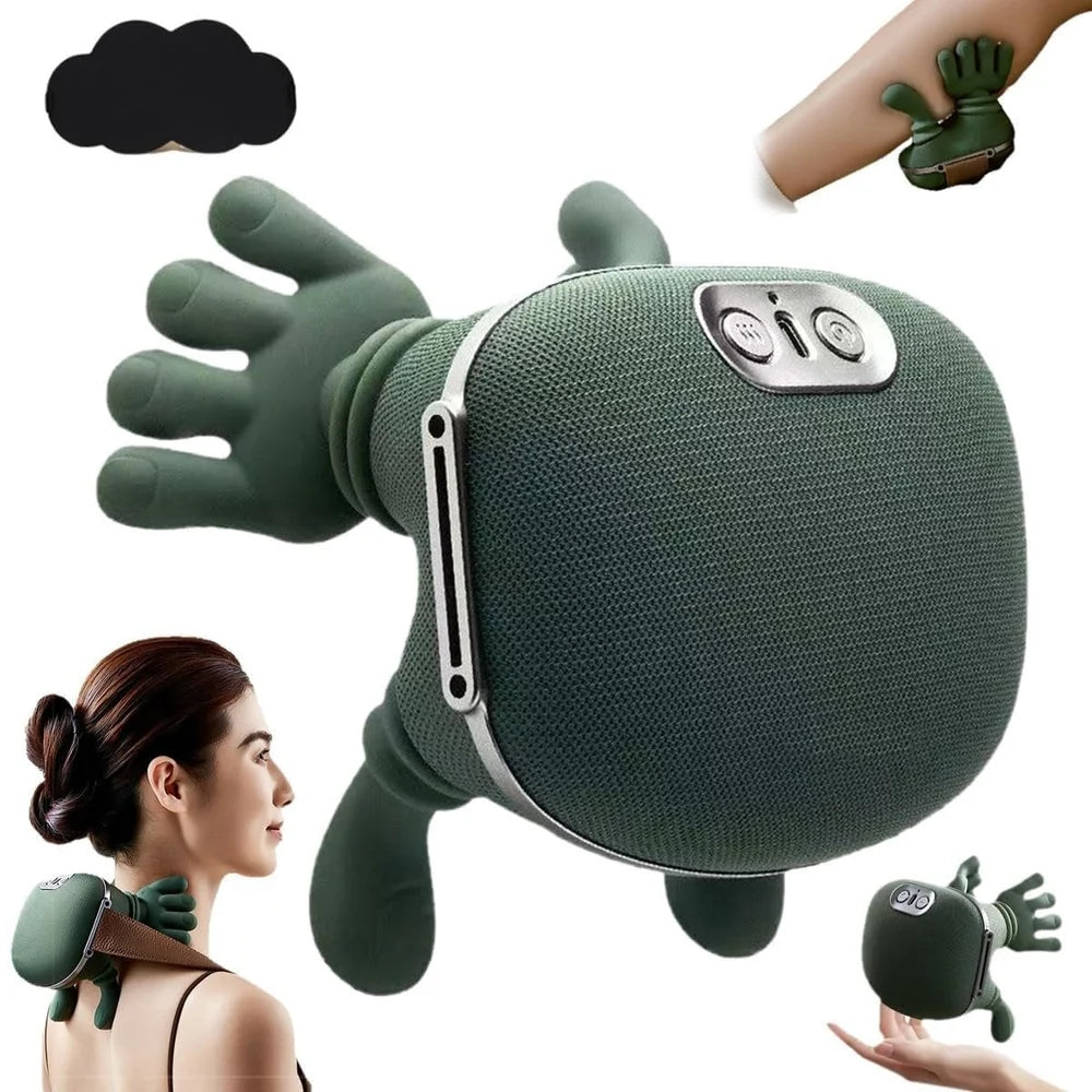 Wireless 4D Neck and Back Massager with Heat Rechargeable
