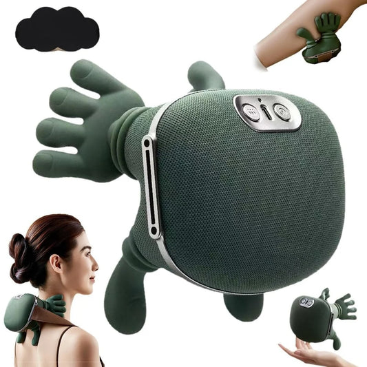 Wireless 4D Neck and Back Massager with Heat Rechargeable