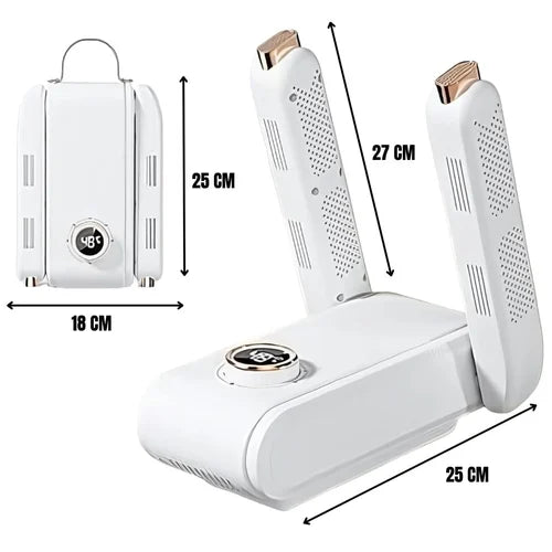 Portable Foldable Shoe Dryer with Smart Heating