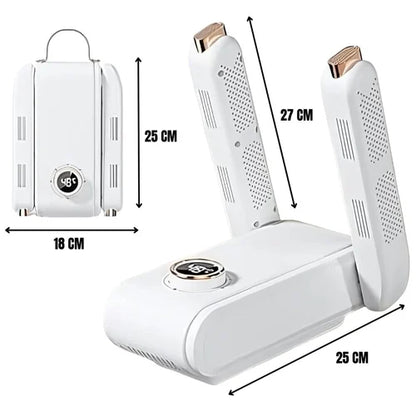 Portable Foldable Shoe Dryer with Smart Heating