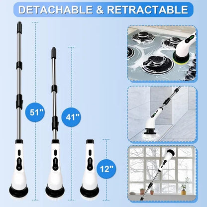 Multifunctional Electric Cleaning Brush 9 in 1