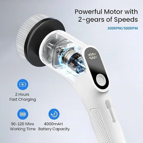 Multifunctional Electric Cleaning Brush 9 in 1