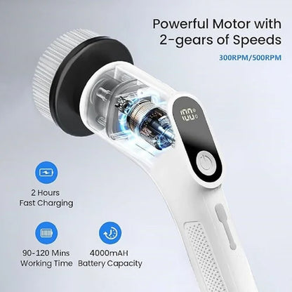 Multifunctional Electric Cleaning Brush 9 in 1